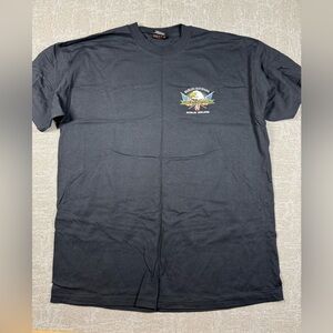 Vintage Harley Davidson Single Stitch Dublin Ireland Biker T-Shirt Mens XL